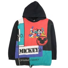 Vintage Mickey Mouse  Co. Disney Sweatshirt Hoodie Size Medium 90s
