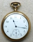 NO RESERVE c1910 Gold Filled Plated Elgin Pocket Watch Vintage Antique Scrap
