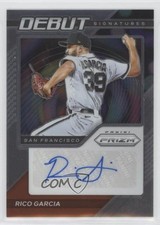 2021 Panini Prizm Debut Signatures Rico Garcia #DS-RG Auto 0cc9