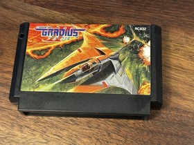 GRADIUS II 2 Japan Famicom with Box & Manual US Seller FC0468