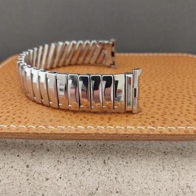18mm 19mm JB Champion Stainless Steel Unused nos 1960s Vintage Watch Band