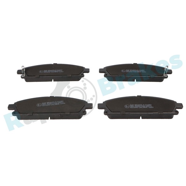 Bremsbelagsatz Scheibenbremse RAP Brakes R-P1093 FüR Nissan Trail 1 T30 4X4 Dci-image