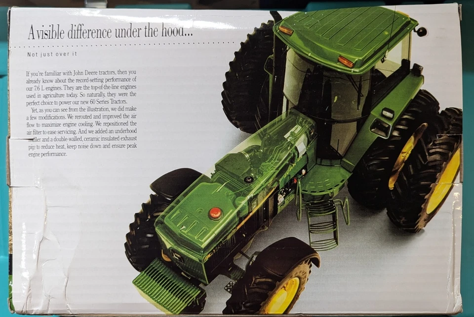 1/16 John Deere 4960 Tractor With Front Wheel Assist & Duals, Precision Key - Image 3 of 4