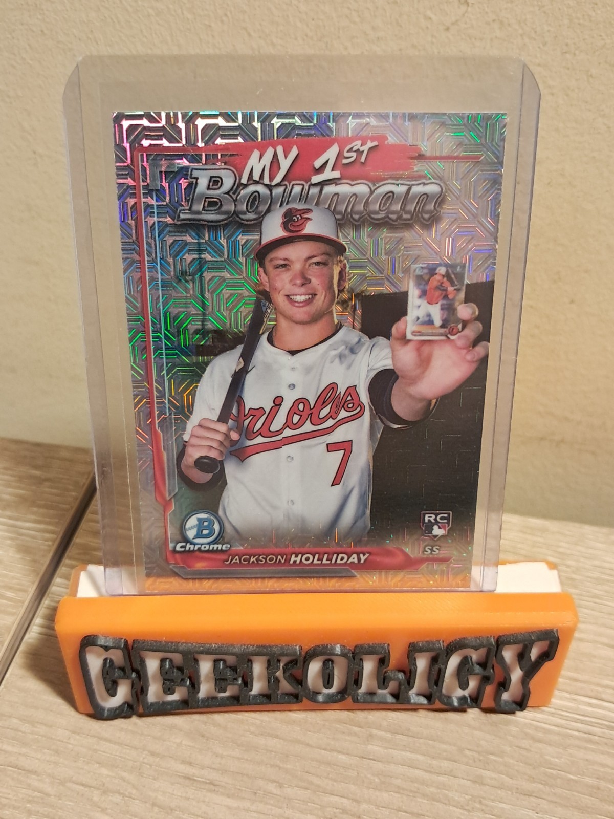 2024 Bowman Chrome - My 1st Bowman Jackson Holliday #M1B-17 Mojo Refractor (RC)