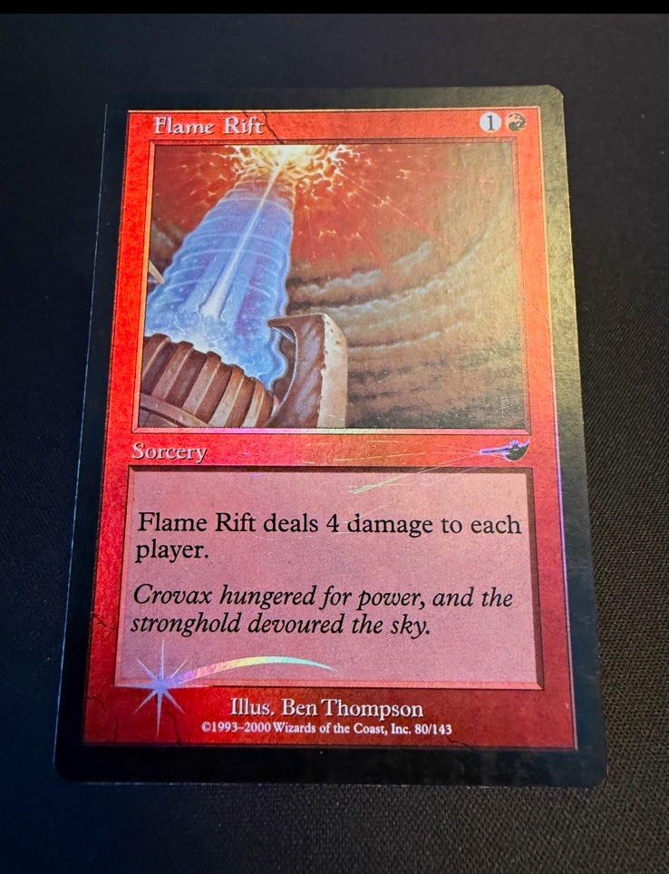 Magic: The Gathering Flame Rift Nemesis Foil
