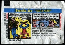 Trade Wax Paper, A&BC Chewing Gum, BAZOOKA JOE, 1970s, Tao of Mort, #16
