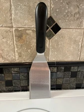Stainless Steel Spatula | Heavy Duty Turner with Beveled Edges 11”x2.75” Taiwan