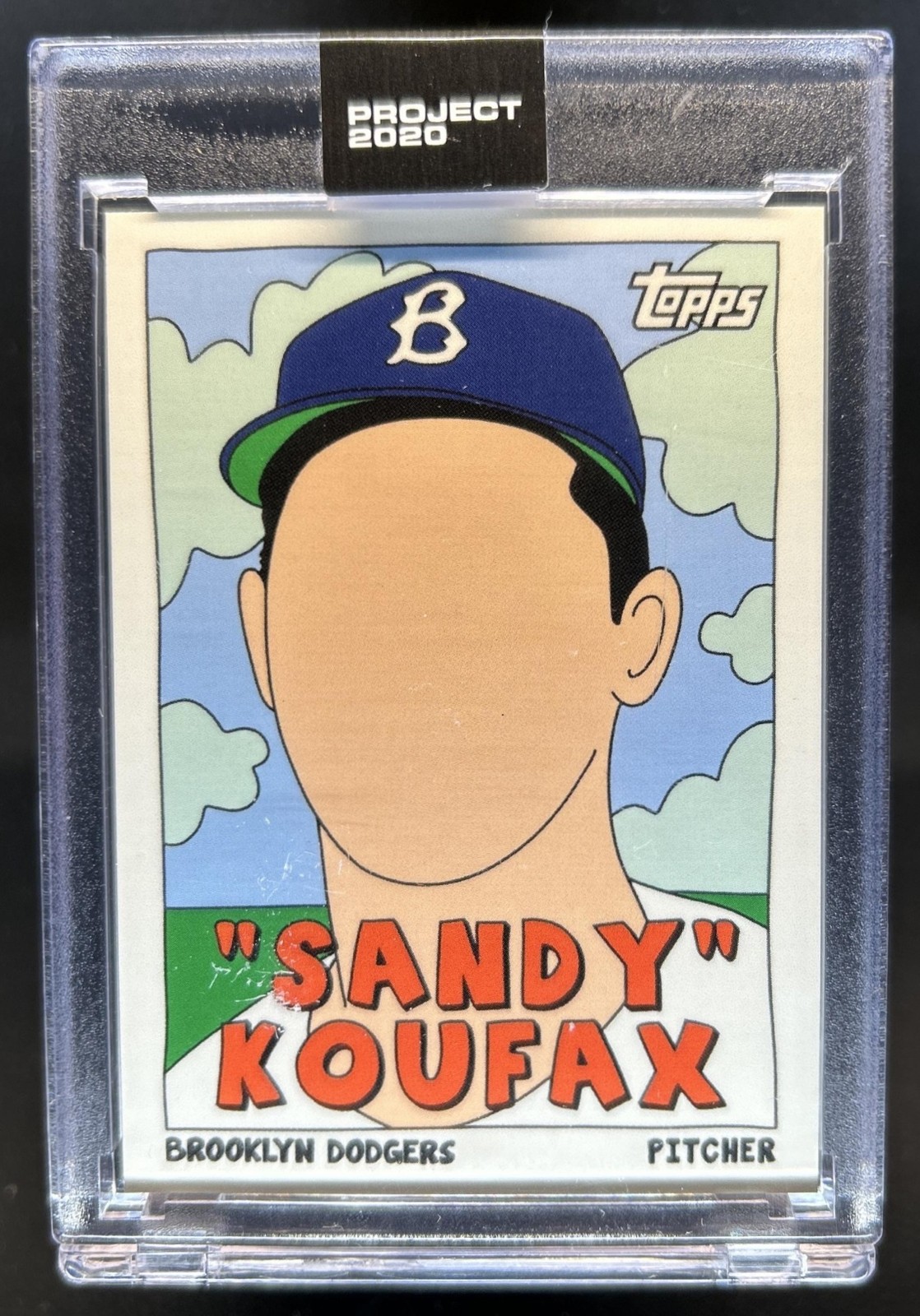 2020 Topps Project Sandy Koufax #76 Dodgers