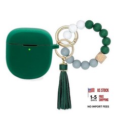 Case Cover Compatible with Bose QuietComfort Earbuds II, Blackish Green