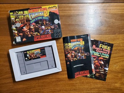 Donkey Kong Country 2: Diddy s Quest (SNES, 1994) Authentic Complete CIB **READ