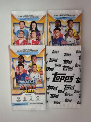 Topps Match Attax EXTRA 2025/26 Trading Cards Eco Pack + 3 Ltd Ed (Ohne Box)