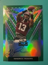 2020 Leaf Valiant Kendrick Rogers RC Green Prizm SP 49ers 22/75 🔥🔥