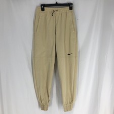 Nike Womens Pale Yellow Jogger Track Pants, Small