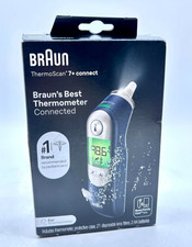 Braun ThermoScan 7 Connect Battery Operated Ear Thermometer - White