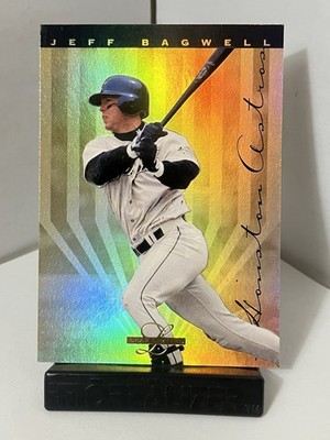 1995 Leaf Limited Gold Prism Foil Baseball Card #2 Jeff Bagwell Houston Astros