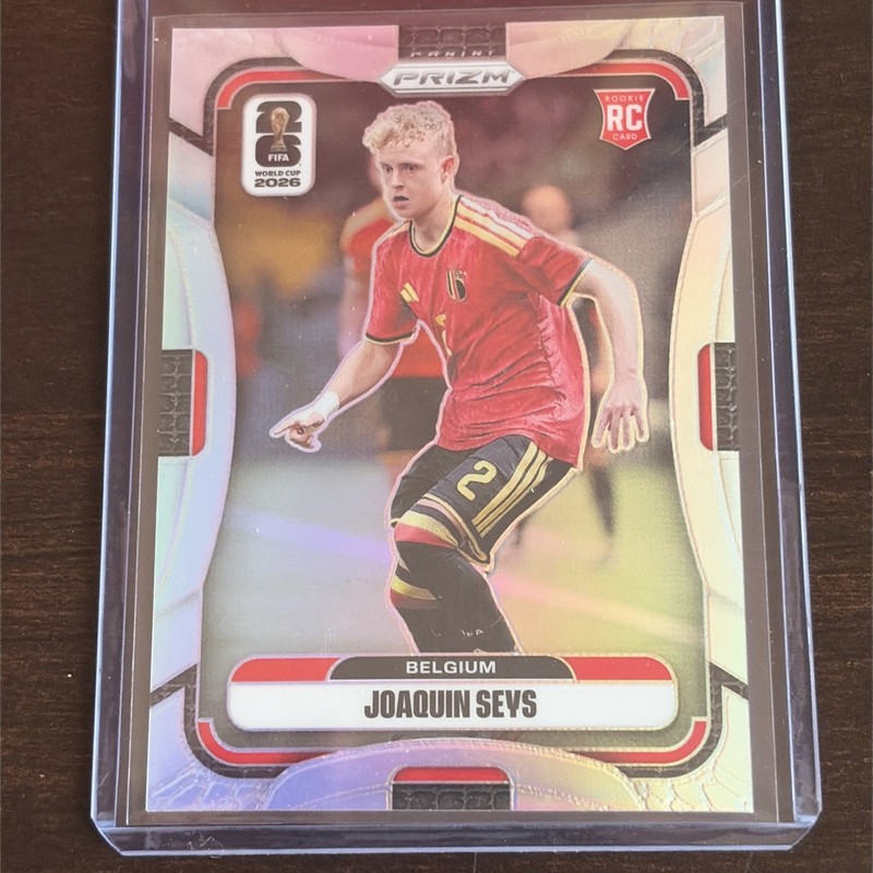 2026 prizm world cup, Silver Rc Joaquin Sevs. Belgium Rc Silver!