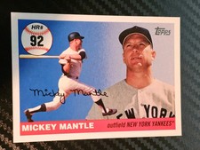 2006 Topps - Multi-Year Issue Mickey Mantle Home Run History Mantle #MHR92