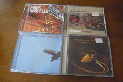 MARK KNOPFLER  4 CD LOT GET LUCKY GOLDEN HEART KILL TO GET CRIMSON SAILING TO PH