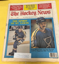 March 30, 1984 The Hockey News Weekly----Ramage & Wichenheiser