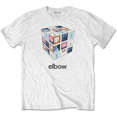 Elbow White Best Of Greatest Hits offiziell Männer T-Shirt Herren