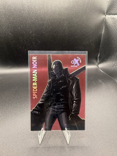 2017 Fleer Ultra Marvel EX Century Red #4/19 Spider-Man Noir #EX19🔥 Rare