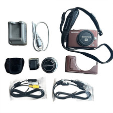 Olympus Pen Mini E-PM1 Brown Digital Camera with Lens Kit Used from japan