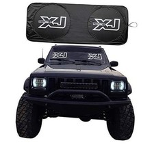 Cherokee Xj Accessories Windshield Sunshade Banner Sun Shield Fits Every Cherokee Xj Accessories Windshield Sunshade Banner Sun Shield Fits Every