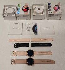 TWO Galaxy Smartwatch Active 40mm PARTS ONLY--SM-R500...FREE Shipping