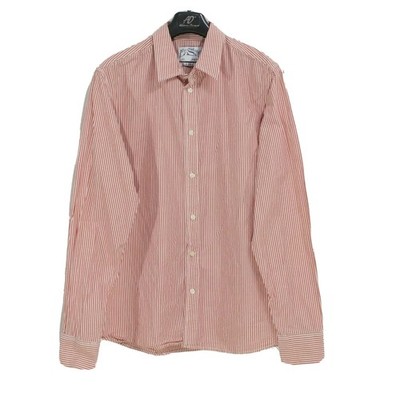 LEVI STRAUSS & CO Herren Hemd Größe M Classic Fit Langarm Rot Baumwolle