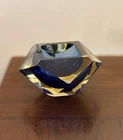 Murano Faceted Glass Attributed To Flavio Poli For Seguso Vetri d’Arte