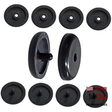 5 Sets Universal Fit Seatbelt Stopper Kit, Snap-on Seat Belt Button Stop