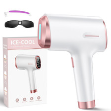 IPL Laser Hair Removal Device, 21J Energy, 96 Hair Reduction, 41 F Ice Cooling