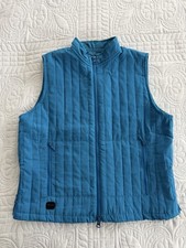 Blue Quilted Vintage Ralph Ralph Lauren 1967 Zippered Vest Small Cabincore
