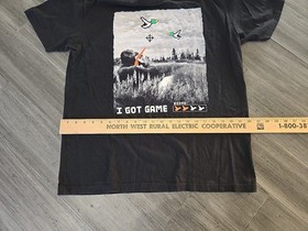 Riot Society NES Duck Hunt Nintendo Style Black T-Shirt Sz. XL Graphic Shirt Men