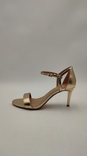 Michael Kors Simone Mid Sandal Pale Gold Shoes 8