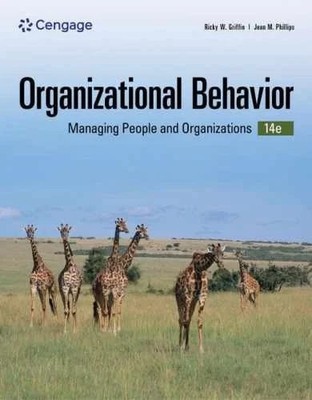 Organizational Behavior:-14E Paperback, by Griffin Ricky; Phillips-9780357899076