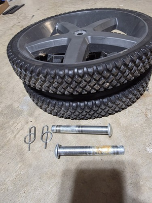 #ad #ad Used Homelite Ryobi 308451053 Pressure Washer Wheel RY80949B RY80533 RY802900 $19.99