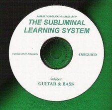 Taking Guitar or Bass Lessons TRY SUBLIMINAL LEARNING