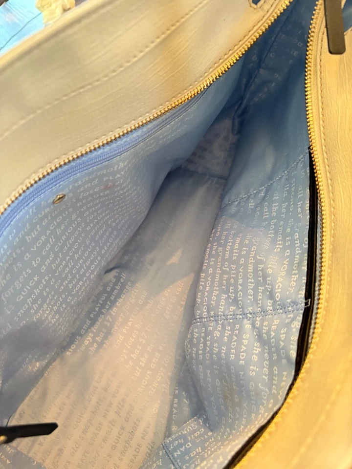 Bolso Cartera Kate Spade Grande Jazz Things Up Cool Gato Negro Nunca Llevado Foto 3 de 4