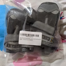 Hcpet Durable Reflective Dog Shoes Boots Paw Protection Nonslip for 26-33lbs 