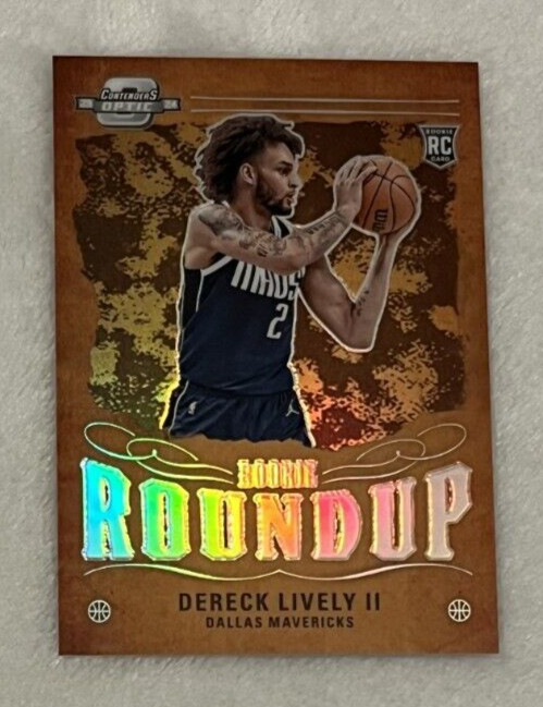 2023-24 Panini Contenders Optic Rookie Roundup Dereck Lively II #10 RC