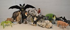Bullyland Plastic Detailed Animal Figures Horse Tucan Pig Bat Spider