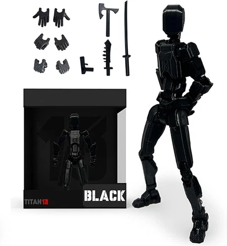 T13 Action Figure,Titan 13 Action Figure Toy Robot,3D Printed Jointed Movable - Picture 49 of 104