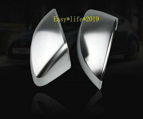Chrome Side Rearview Mirror Cover Trim For Audi A3 2013-2020