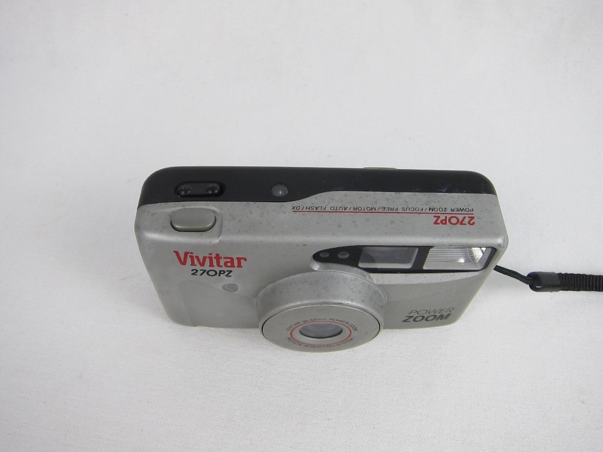 Vivitar 530 PZ 35mm Flim Camera Date-a-print Power Zoom Tested Vivitar 530 PZ 35mm Flim Camera Date-a-print Power Zoom Tested