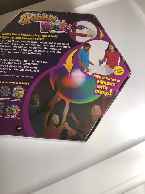light up wubble bubble ball