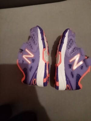 Baby New Balance Shoes Flex UK Running Sport Blue Orange