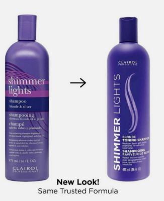 Clairol Professional Shimmer Lights farbiges Shampoo 8oz/16oz