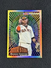 2022 Topps Finest BRANDON CRAWFORD 1994 Cornerstone Insert #94FC-BC Giants