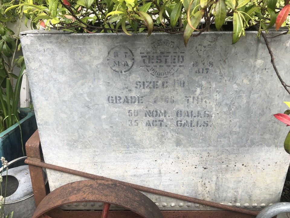 galvanised water tank eBay